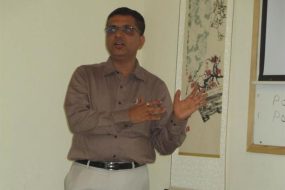 International Ayurveda Physician Dr.Gaurang Joshi was invited to teach Ayurveda to the students at Tel Aviv University, Israel, June 2013